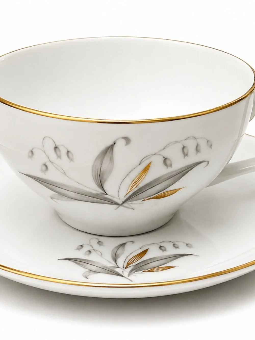 Vintage Kaysons Fine China Golden Rhapsody Cup & Saucer Japan